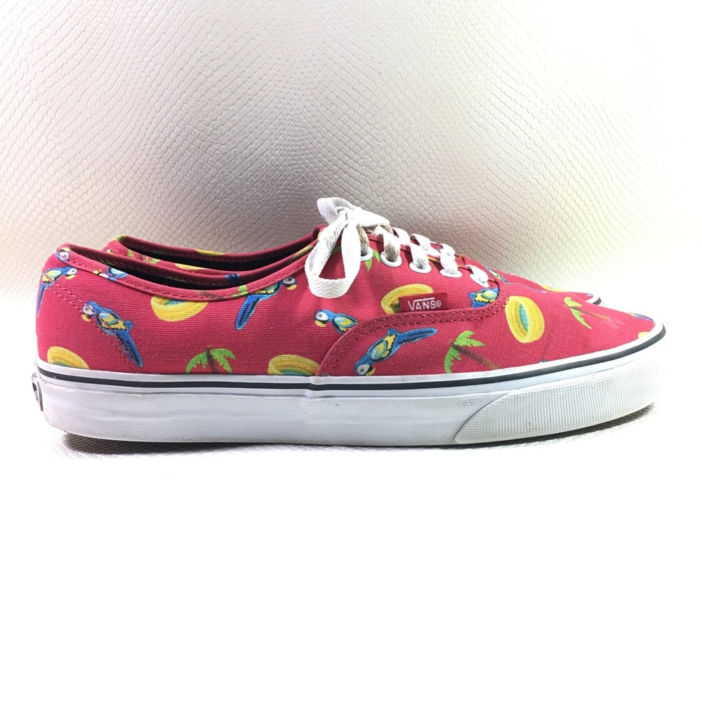 Rare Vans Authentic Pool Vibes Red Parrot Size 11 - image 8